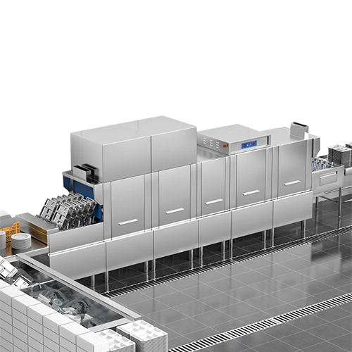 大型商用洗碗机的8大核心优势