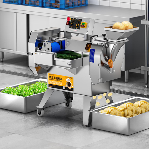 多功能商用切菜机的工作原理