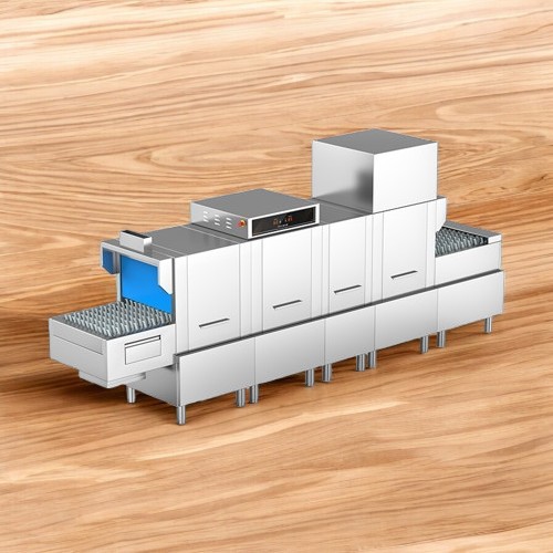 商用洗碗机一直处于进水状态，但就是不工作？