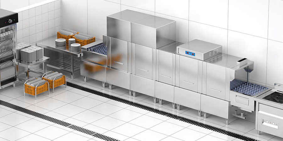 学校食堂用的大型洗碗机是什么 功率一般多大