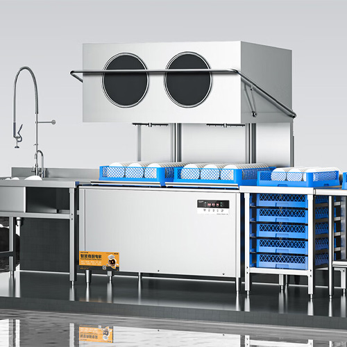 揭盖式洗碗机：高效省空间的餐饮业洗碗新选择