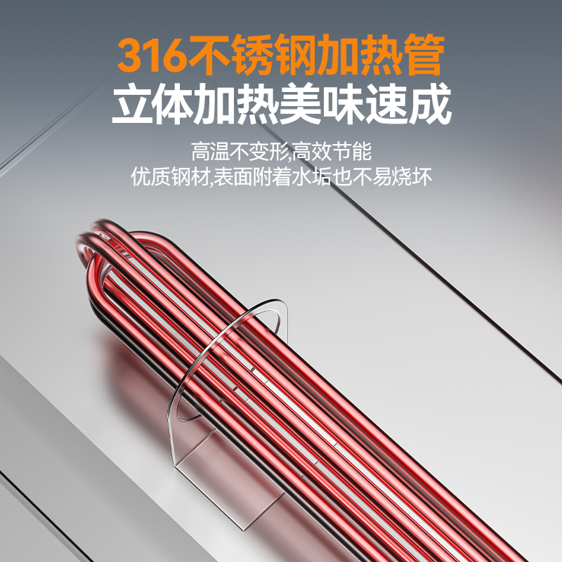 麦大厨升级款燃气单缸3头18粉篱自动煮面炉商用